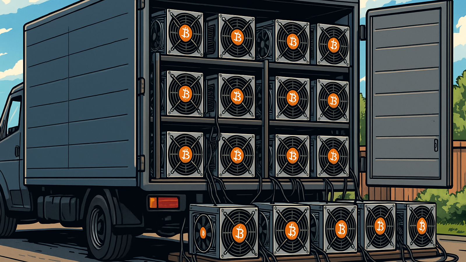 Russian Police Shut Down Truck-Operated Crypto Mine Stealing Village Electricity